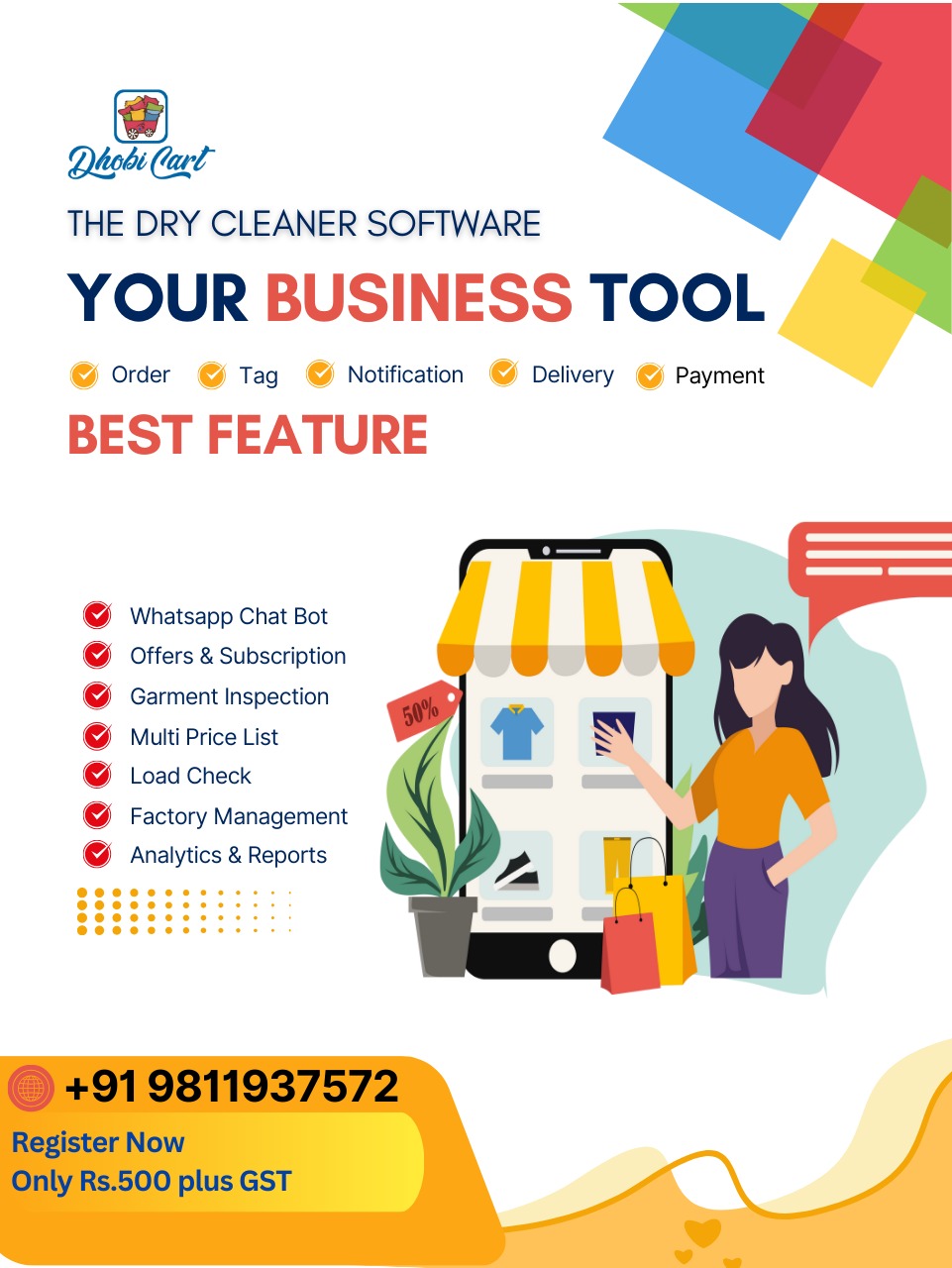 The DryCleaning Software